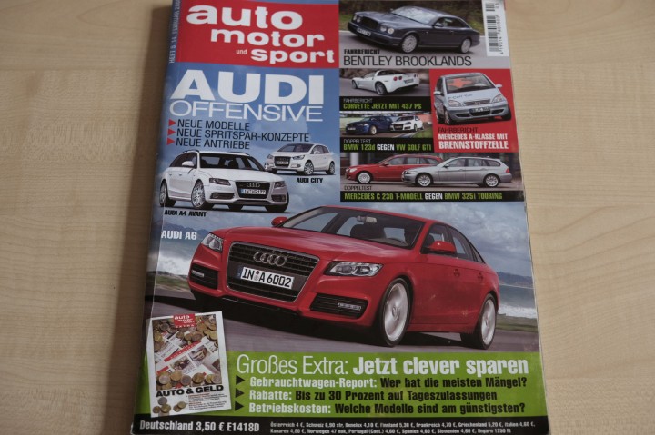 Deckblatt Auto Motor und Sport (05/2008)